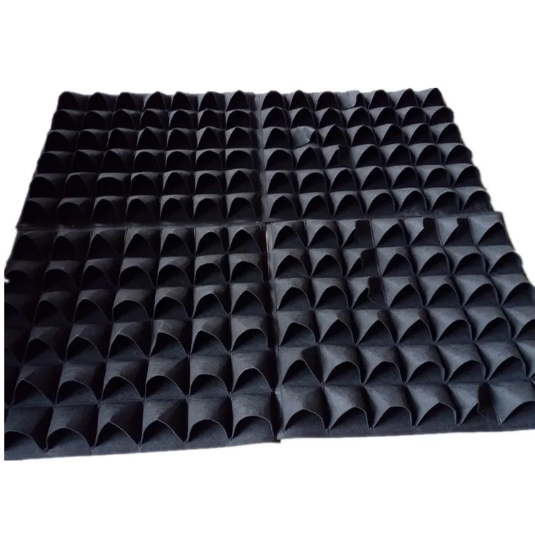 

Black 36/42/49/56/64 Pockets Vertical Wall Garden Planter Wall Hanging Planting Nursery Ports Pockets Bags Buckets Felt