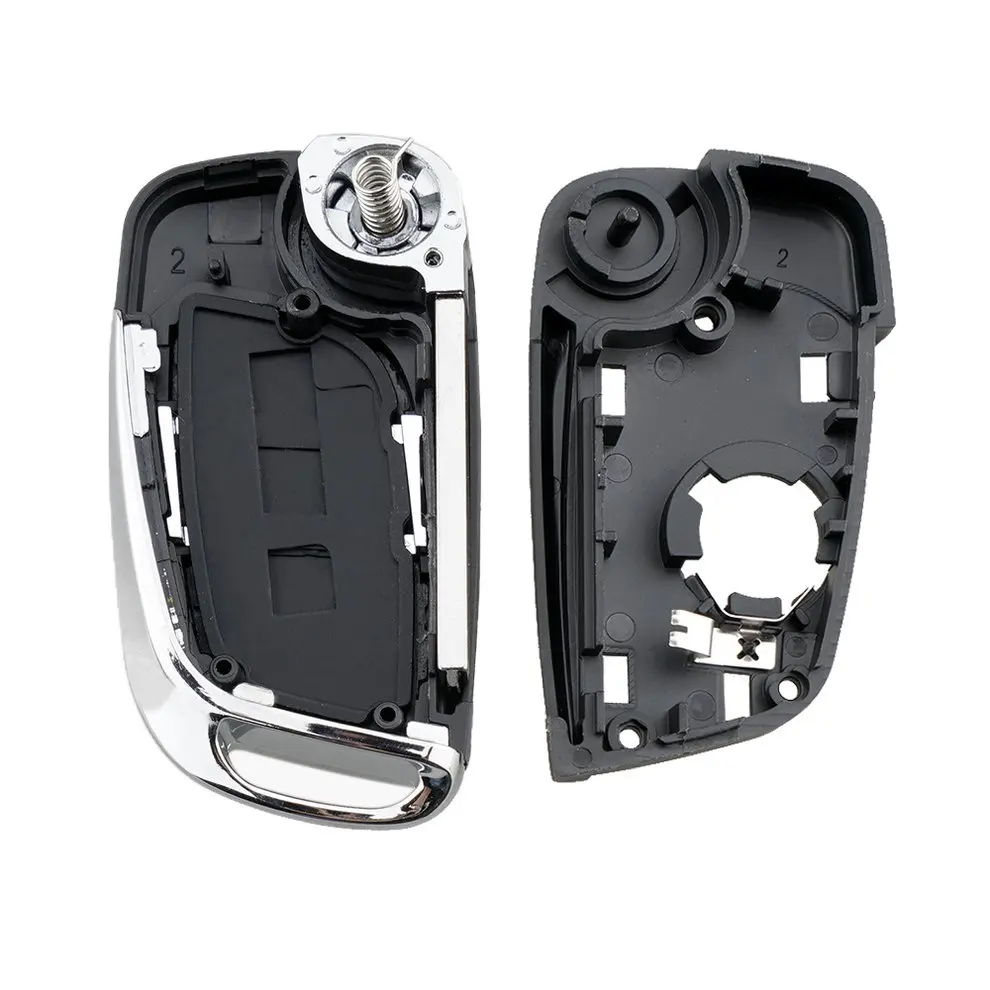 

Jingyuqin Va2 Blade For Peugeot Partner 306 407 Modified Partner 3 Button Remote Control Key Fob Cover Shell Box