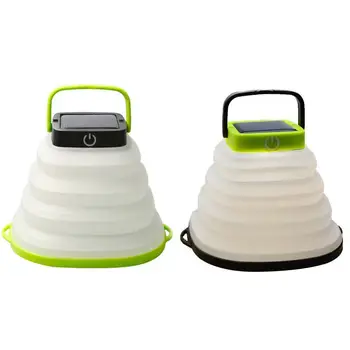 

Outdoor Waterproof Camping Light foldding Solar Powered Flashlight Hanging LED USB Port Lantern Mini Lamp Lamp Portable E8J7