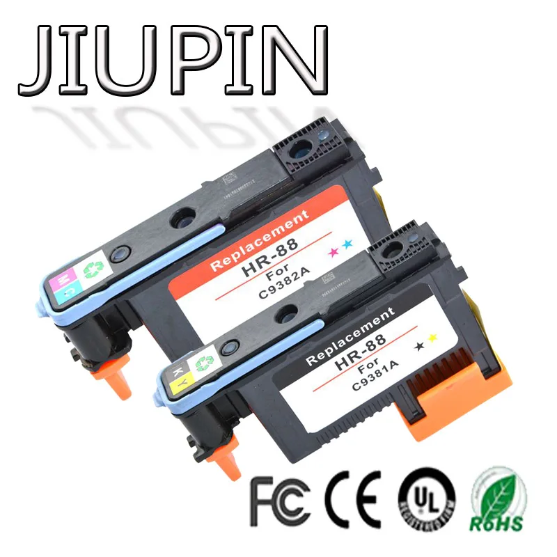 

JIUPIN For Hp88 print head HP 88 printhead C9381A C9382A for HP PRO K550 K8600 K8500 K5300 K5400 L7380 L7580 L7590 printer