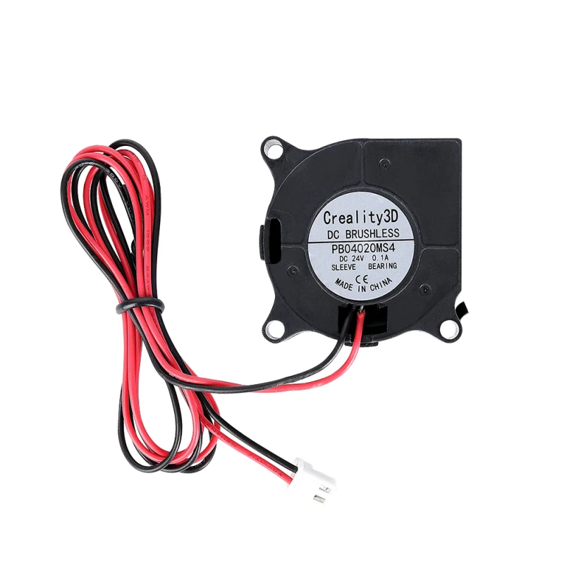 Вентилятор охлаждения CR-10S Pro DC24V 4020 40X20 мм 5600 об/мин для 3D-принтера CREALITY V2 CR20 CR-2020 CR-X