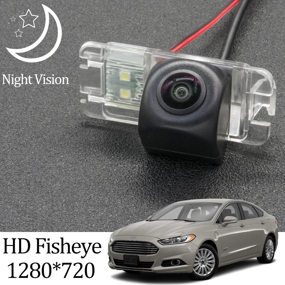 Камера заднего вида Owtosin HD 1280*720 рыбий глаз для Ford Fusion sedan 2013 2014 2015 2016 аксессуары