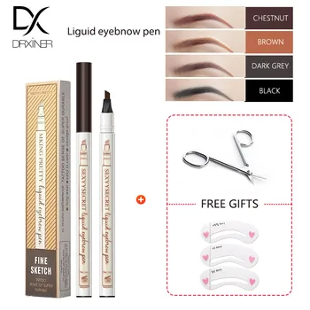 

Eyebrow Pencil Microblading Eyebrow Tattoo Pen Fine Sketch Liquid Eyebrow Pen Waterproof Tattoo Durable Eye Brow Pencil make up