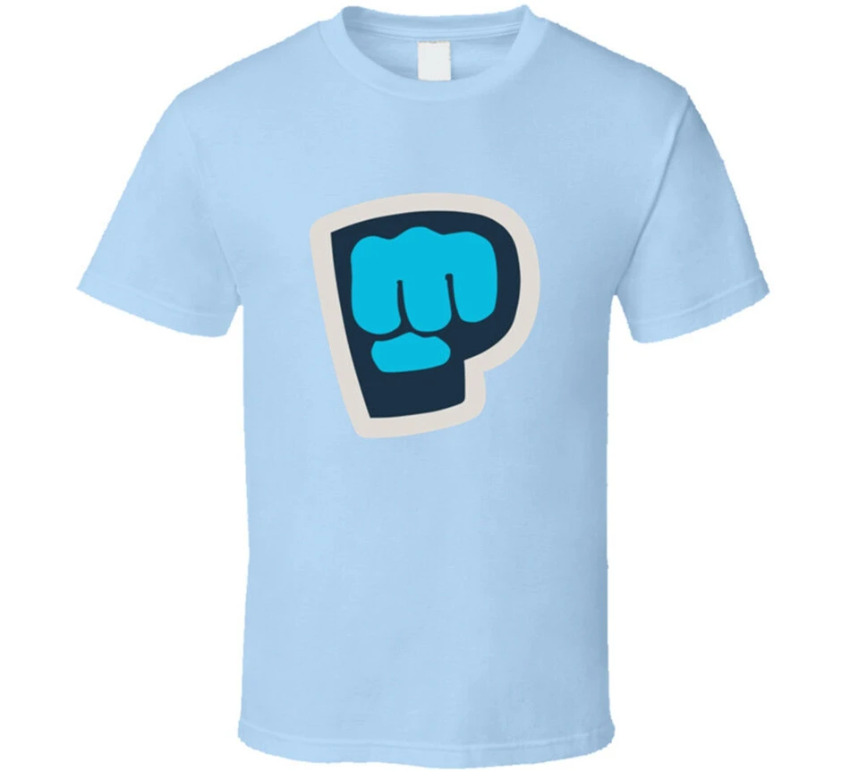 Youtuber Pewdiepie Brofist Gammer Video Game Youtube T Shirt Gift New From Us Harajuku Funny Tee | Мужская одежда