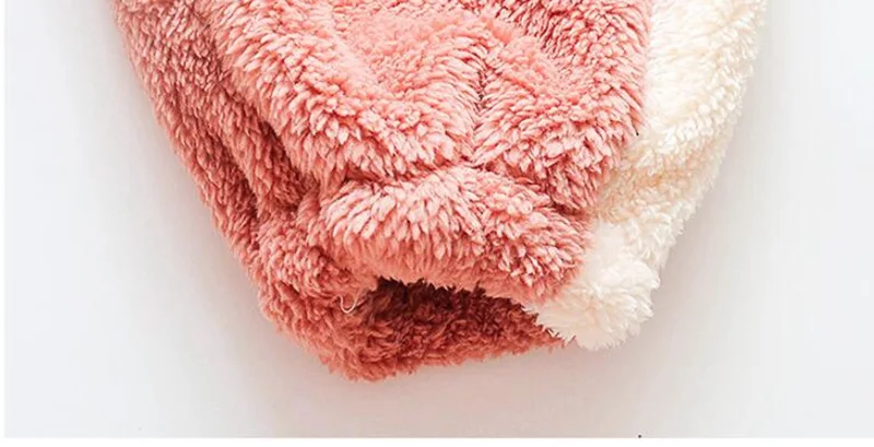 CROAL CHERIE Fashion Fleece Kids Boys Girls Clothes Sets Autumn Winter Baby Clothes Children's Clothing Sets Velvet Coat + Pants (6)