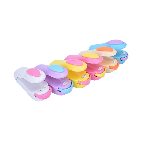 Handheld Bag Clips Heat Sealing Machine Food Vacuum Sealer Household Mini Portable Seal Packing Plastic Impulse Sealer