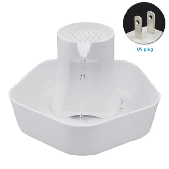 

Birds Plastic Feeder Drinking Automatic Home Cat Small Animals Pet Water Dispenser Bowl Dog Fountain Electric Noise Cancelling