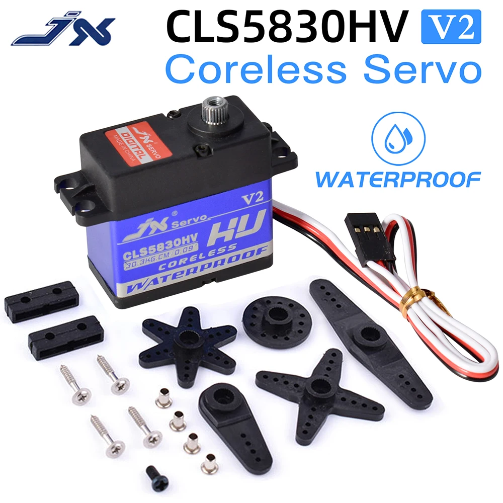 Хорошее качество RC сервопривод JX CLS5830HV 30 кг полностью металлический