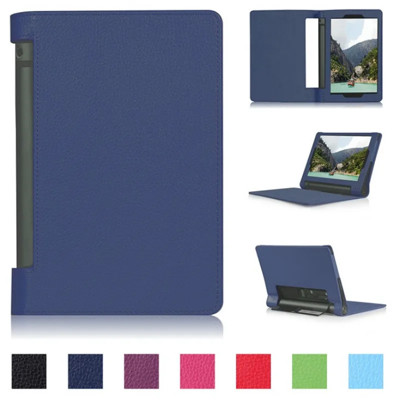 Чехол funda Yoga Tab 3 8 0 дюйма для Lenovo Tablet тонкий Чехол-книжка Tab3 850f YT3-850F 850M | Компьютеры