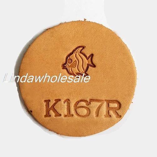 Японская печать симвоов инструменты K167R/K167L, печать для кожи, металлические инструменты