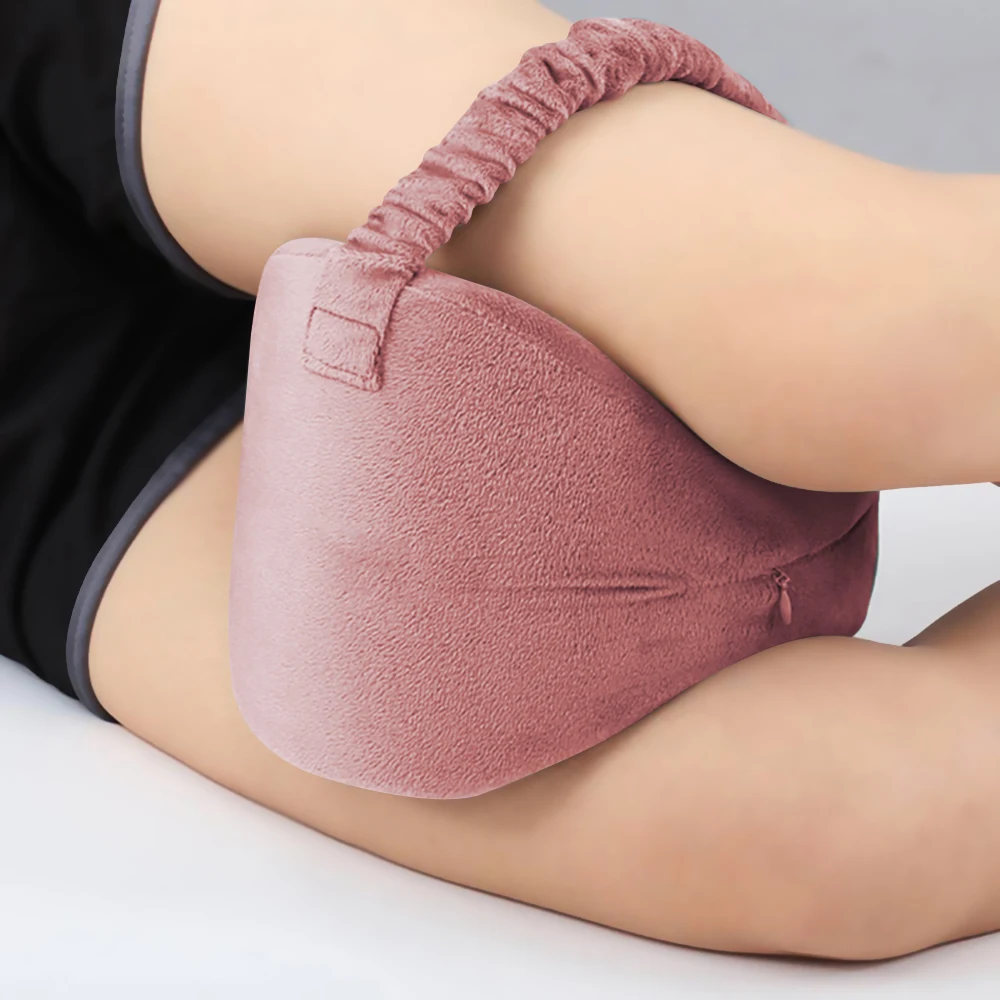 para dormir mejor Cojín Ortopédico Para Ciática Almohada para piernas con espuma de memoria Almohada para la rodilla Almohadilla para las piernas Conformación de las piernas para la maternidad 