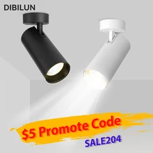 

Set Led Track Light COB Track Lighting Fixture Wall Lamp Rail Spot Lights 10/15/40W 220V Spotlight for Clothing Shop Store Home