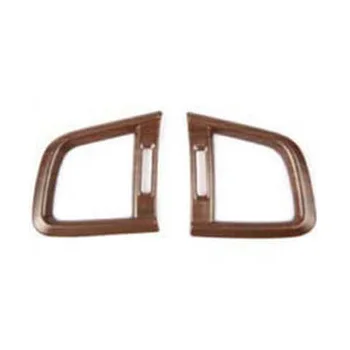 

2pcs Decoration Cover Wood Grain Side Outlet Cover For Honda CRV CR-V 17-19 2PCS