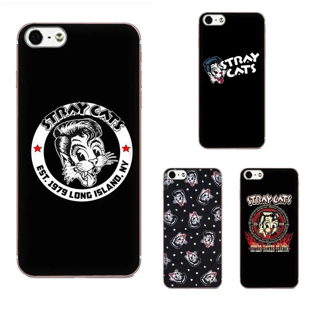 Мягкий чехол для телефона Coque Stray Cats Rockabilly huawei Honor mate 7 7A 8 9 10 20 V8 V9 V10 G Lite Play Mini Pro P Smart |
