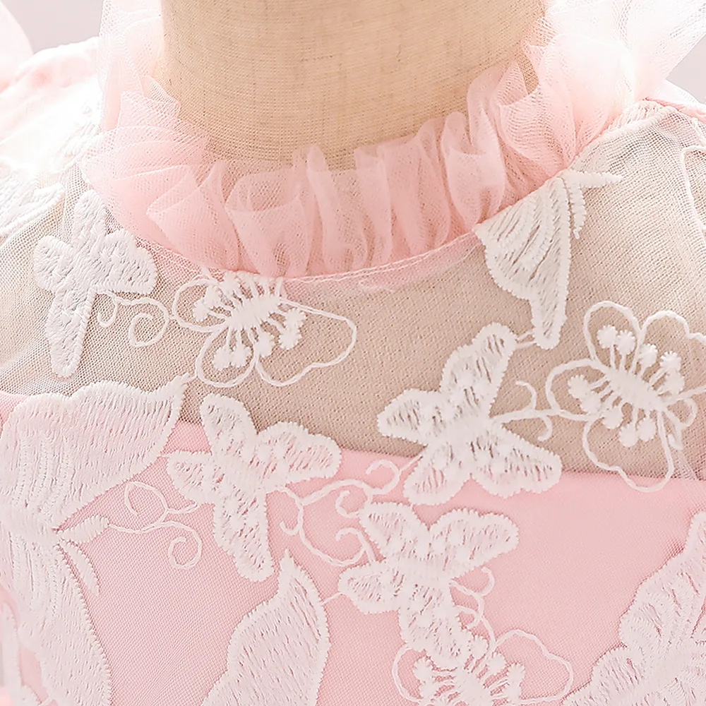 Платье для маленьких девочек на день рождения; vestido infantil Bautizo Sukienki; платья для крещения новорожденных девочек; одежда для крещения для малышей 3, 6, 12, 24 месяцев
