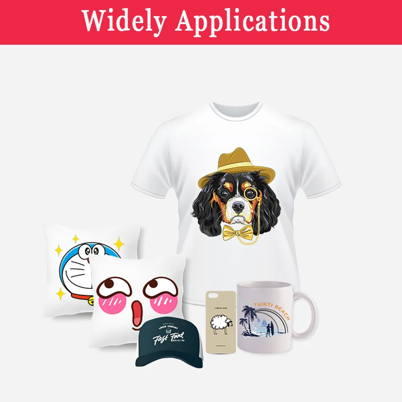 잉크젯 프린터용 열 승화 전사지, 폴리에스터 티셔츠 패브릭 천, 전화 케이스 인쇄 디자인, A3 A4