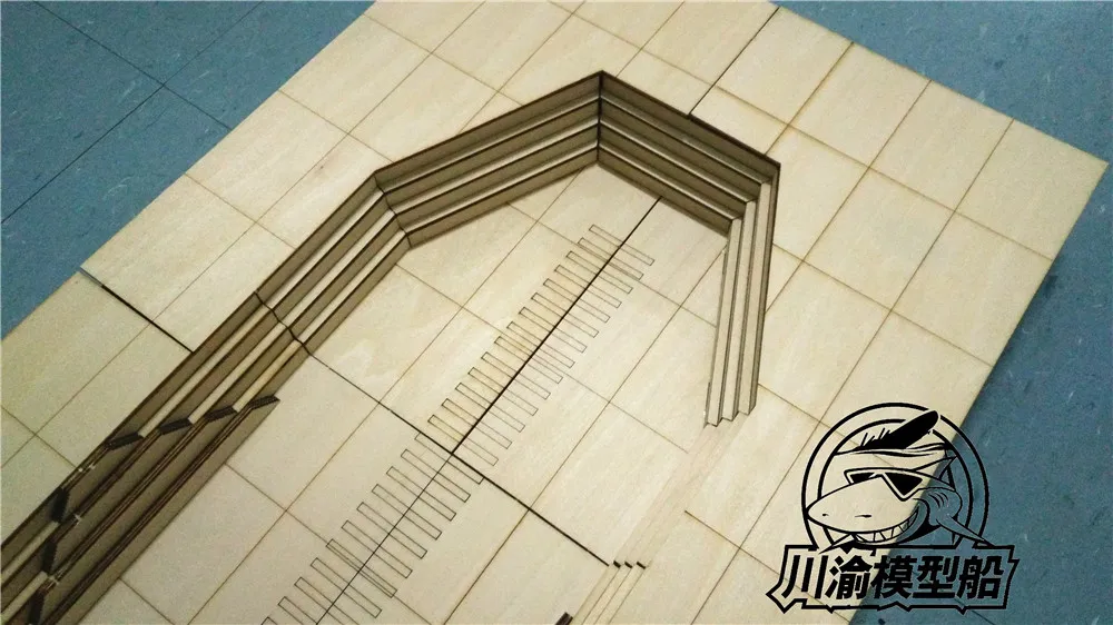 1/350 드라이 쉬핑야드 도크야드 디오라마 플랫폼 DIY 세트 목재 조립 모델  CY706