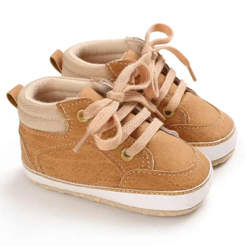 Обувь для маленьких мальчиков; новая классическая парусиновая обувь для новорожденных; обувь для маленьких мальчиков; обувь для первых шагов; детская обувь - Цвет: A4