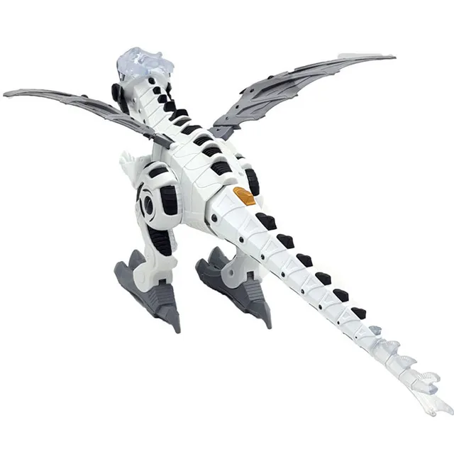 Large Spray Mechanical Dinosaurs With Wing Cartoon Electronic Walking Animal Model Dinosaurio juguete Robot Pterosaurs Kids Toys 6
