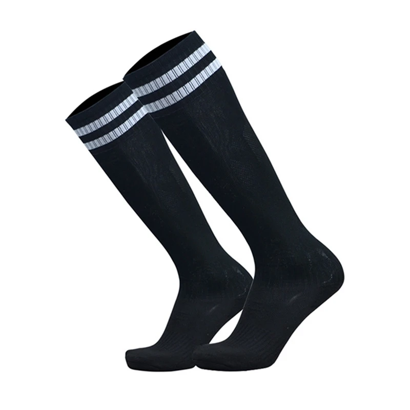 Футбольные носки для взрослых, длинные гольфы, дышащие носки выше колена для спорта на открытом воздухе