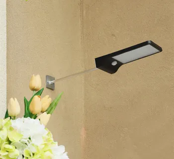 

NEWKBO New solar street light outdoor waterproof wall lamp PIR motion sensor light 36PCS LED garden security lights