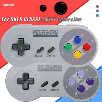 슈퍼 닌텐도 NES & SNES 클래식 미니 무선 콘솔 컨트롤러 조이스틱 게임용, 2.4GHz 무선 게임패드 컨트롤러, 신제품