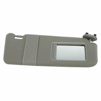 

Right Passenger Sun Visor Gray for 2007-2011 Toyota Camry Without Vanity Light