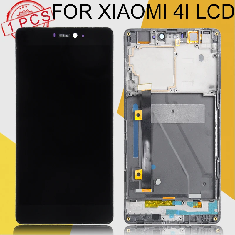 Акция Catteny дисплей для Xiaomi Mi 4i ЖК-дисплей с сенсорным экраном дигитайзер в сборе