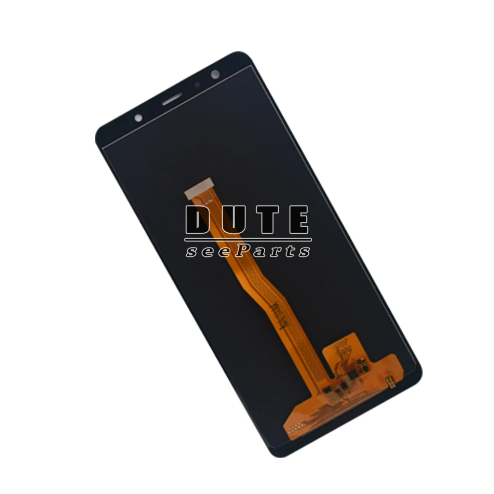 ЖК дисплей с рамкой для Samsung Galaxy A7 2018 сенсорный экран дигитайзером в сборе сменный