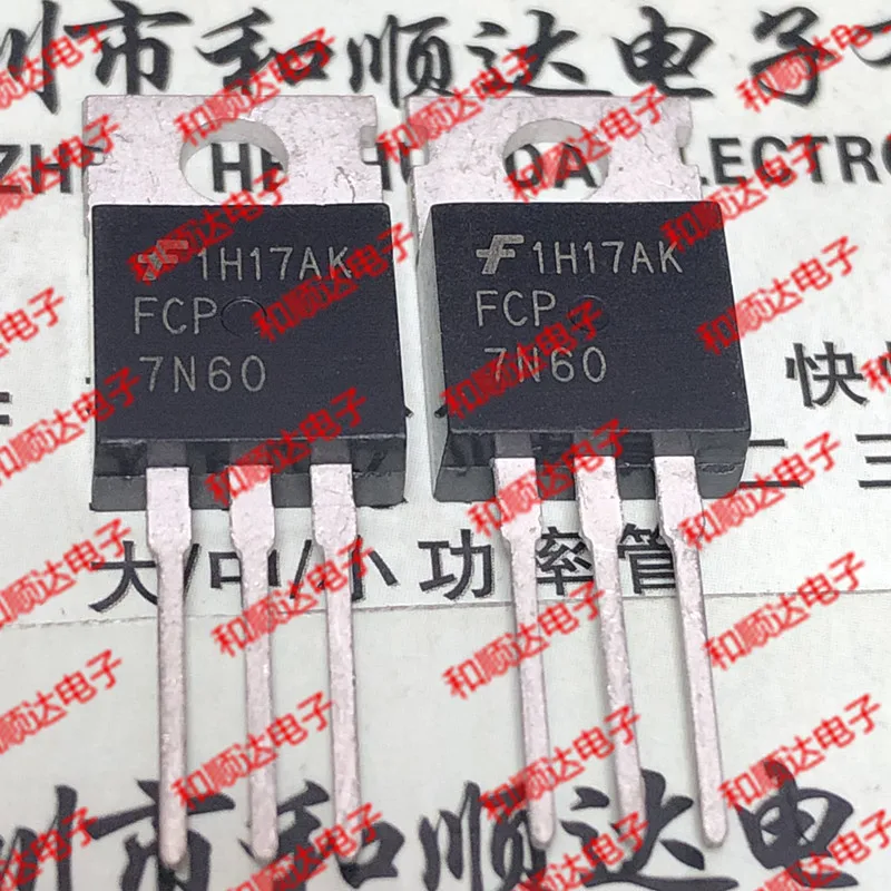10 шт./лот FCP7N60 к-220 600V 7A пятно