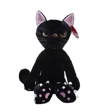 Peluche de chat en peluche pour garçons et filles, dessin animé Kawaii, cadeau d'anniversaire et de noël