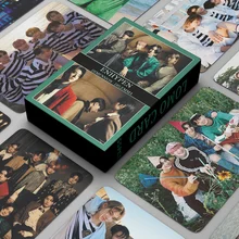 

55pcs/set Kpop ENHYPEN Lomo Cards New Photo Album DIMENSION : DILEMMA Enhypen Photocard for Fans Collection HD High quality