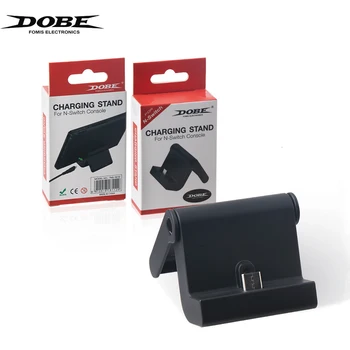 

DOBE Charging Stand For Nintend Switch Main Unit Controller Charging Dock back Can Folded Stand Charger Base TNS-18112.