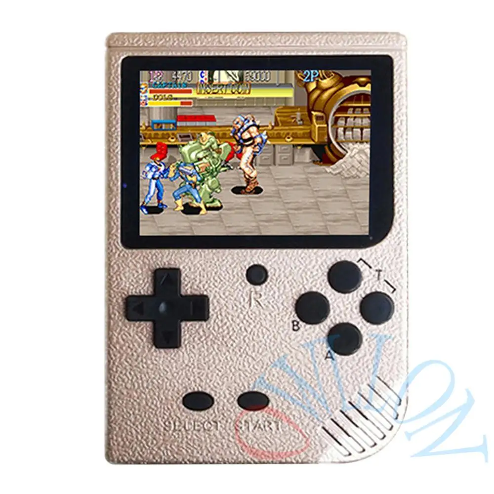2000 In 1 Retro gmae Handheld Game Console Color LCD Kids Color Game Player SUP Built-in 5 Large Simulator For GBA Arcade FC 