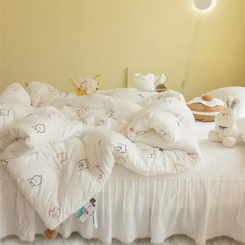 150x200cm Warm Kids Sleeping Quilt Super Soft Children Duvet Spring Autumn Baby Comforter Home Blanket Cotton-Padded Mattress