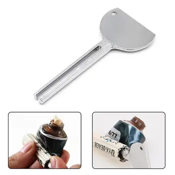 

1pcs Multifunctional Toothpaste Squeezer Tool Stainless Squeezer Washroom Dispenser Toothpaste Steel Supplies I1T8