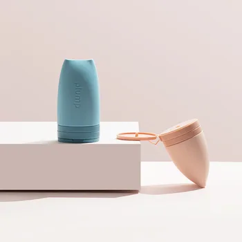 

90ml Small Cute Silicone Lotion Container Removable Empty Cosmetic Containers Packing Travel Bottles Bathroom Organizer Gadgets