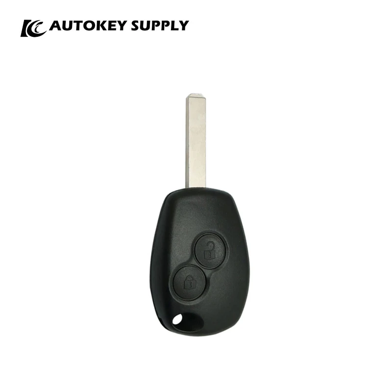 Для Renault 2 кнопки дистанционный ключ с лезвием без логотипа (Va6) Autokeysupply AKRNS230 |