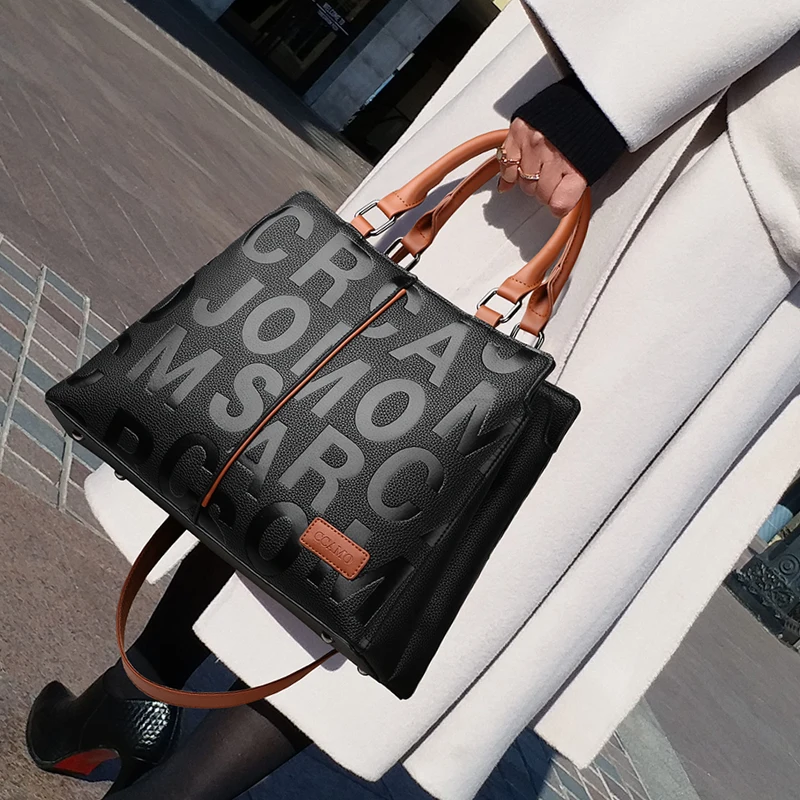 

Genuine Leather Top-handle Handbags for Women 2020 Simple Shoulder Messenger Bags Ladies Dinner Purses and Handbags Louis Brand
