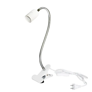

E27 Lamp Holder Fixing Clamp 400mm Universal Lighting Clip Bedroom Reading Lamp Adapter Screw Lamp Extenders