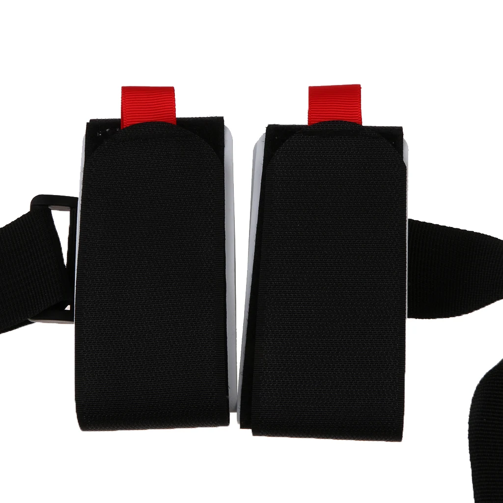 MonkeyJack 2 Pcs Skiing Accessories Snowboard Ski Carrier Shoulder Lash Strap Bandage 
