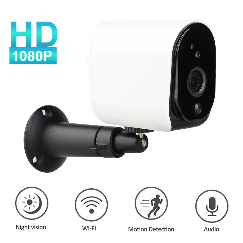  960P 1080p Telecamera di Sorveglianza Senza Fili di Sicurezza Domestica Baby Monitor IP Batteria De