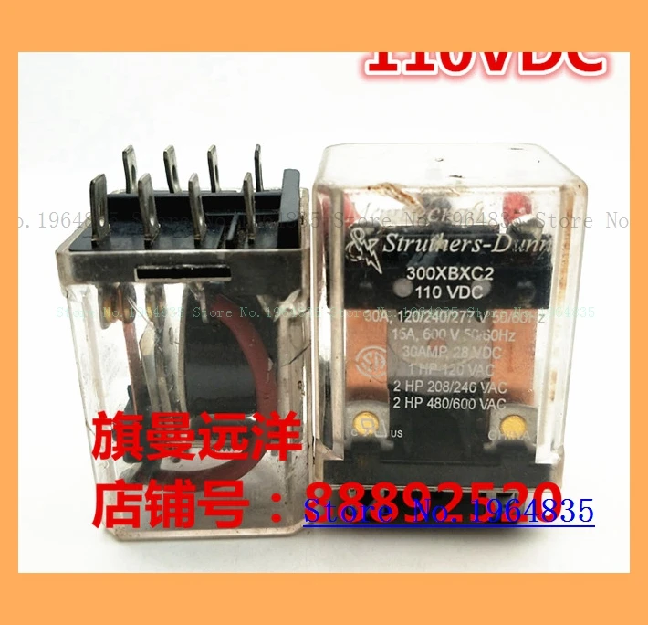 

F300XBXC 300XBXC2 110VDC 30A 8 110-125VDC