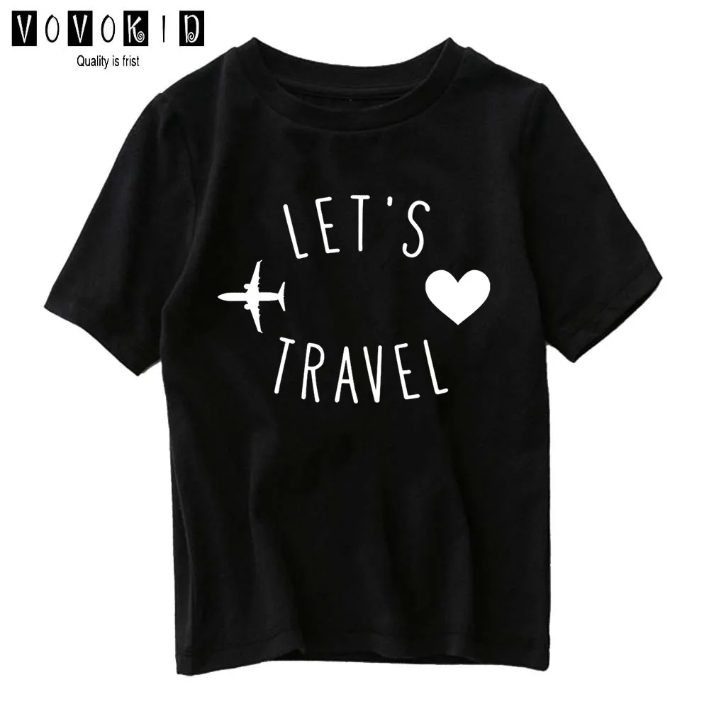 Детская летняя футболка для мальчиков и девочек, с рисунком