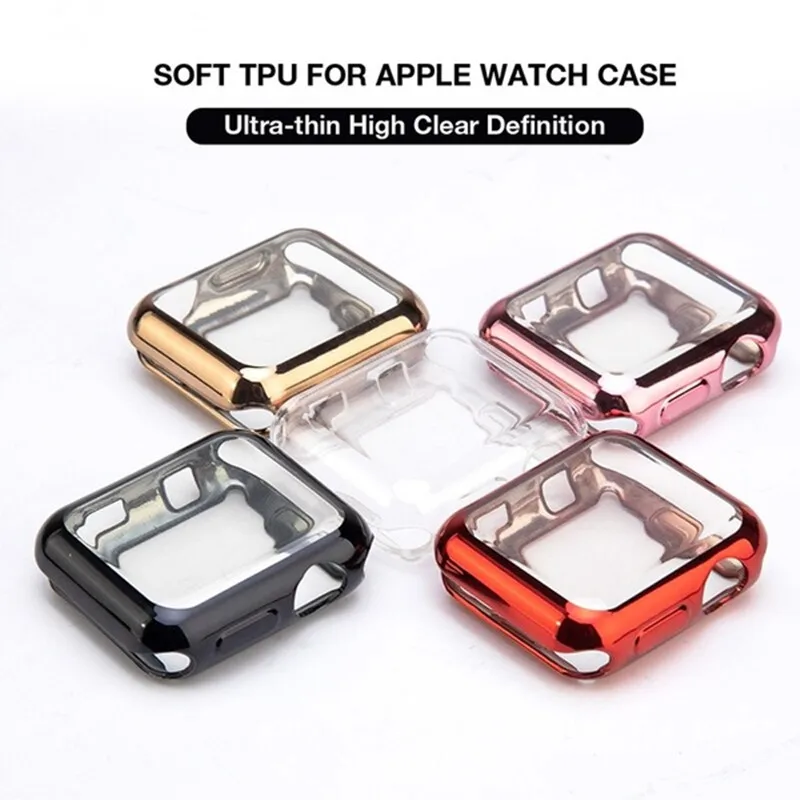 Защитный чехол для Apple Watch 4 5 3 2 1 44 мм 42 40 38 | Мобильные телефоны и аксессуары
