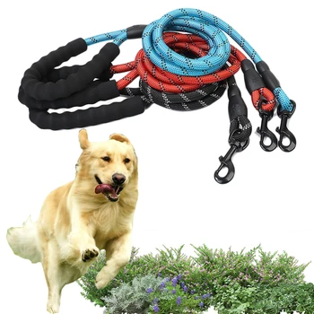 

Pet Reflective Leash Dogs Harness Pulling Rope Night Light String Trainning Safe Running Elasticity Hand Freely Dog Accessories