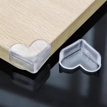 

4pcs Children Safety Protector Baby Anti-collision L-shaped Home Desk Corner Guards Table Corner Edge Protection Cover