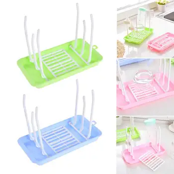 

Useful Baby Bottle Dryer Rack simple tree shape Cleaning Drying Rack Shelf Kitchen Feeding Holder Tools
