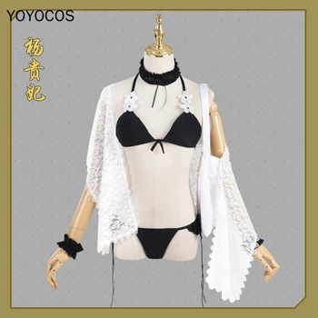 

YOYOCOS FGO The Imperial Concubine Yang Swimwear Cosplay Costume Fate Grand Order Women Swimming Uniform Bathing Sexy Suit