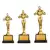 Oscar Trophy Awards Replica Small Gold Man PC Позолоченные Командные спортивные Соревнования Ремесло Сувенирная Вечеринка Торжества